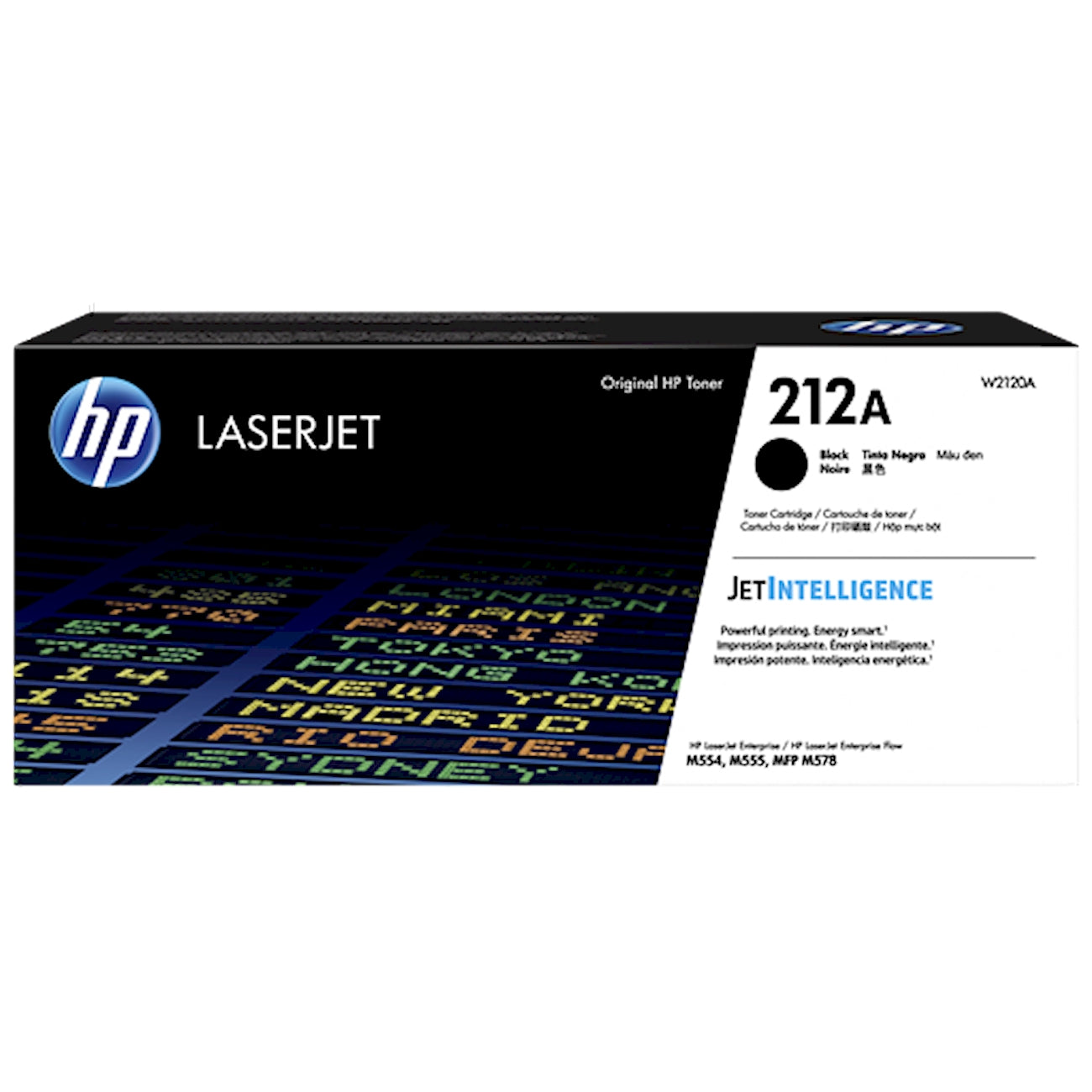 Toner HP W2120A 212A  - Originale - Nero da 5.500 pagine per Color LaserJet Pro M155, MFP M182, M183