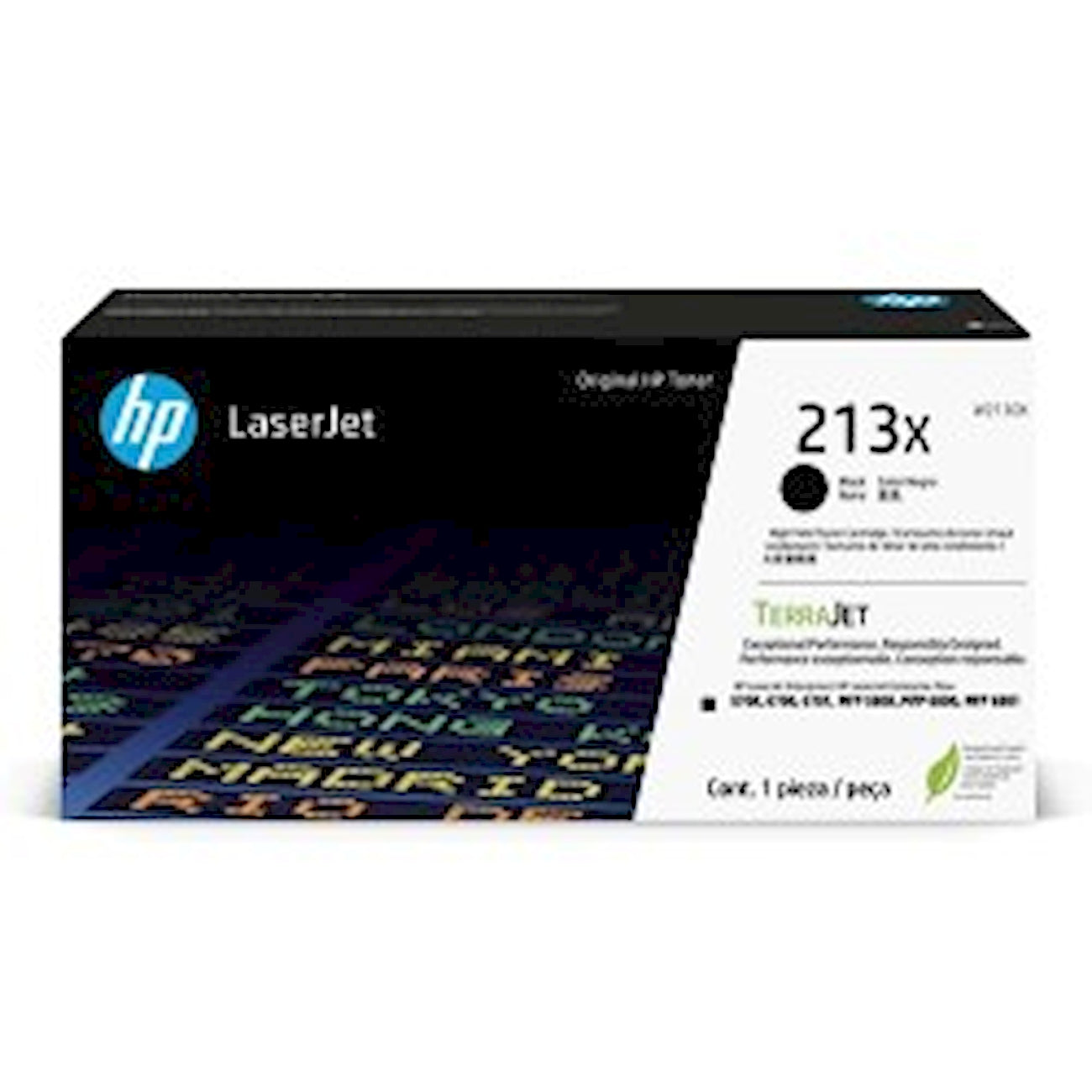 Toner HP W2130X 213X  - Originale - Nero da 9.000 pagine per Color LaserJet Pro M155, MFP M182, M183