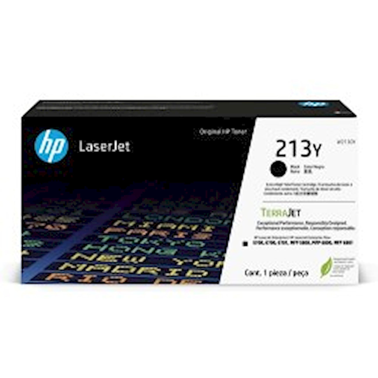 Toner HP W2130Y 213Y  - Originale - Nero da 18.000 pagine per Color LaserJet Pro M155, MFP M182, M183