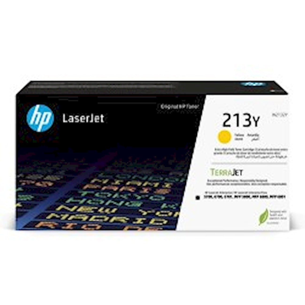 Toner HP W2132Y 213Y  - Originale - Giallo da 12.000 pagine per Color LaserJet Pro M155, MFP M182, M183