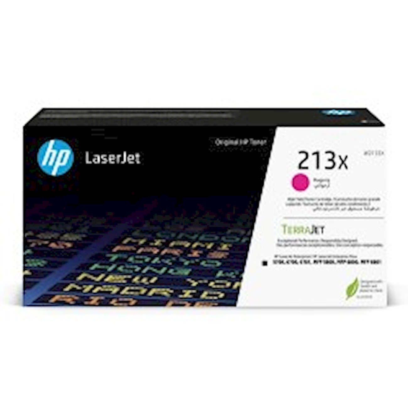 Toner HP W2133X 213X  - Originale - Magenta da 6.000 pagine per Color LaserJet Pro M155, MFP M182, M183