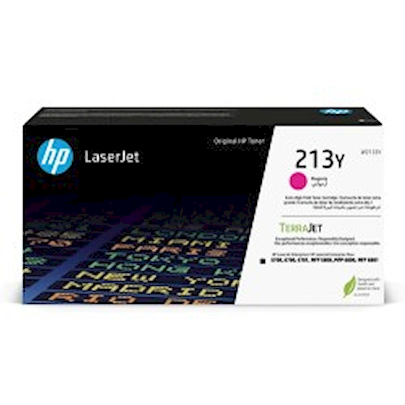 Toner HP W2133Y 213Y  - Originale - Magenta da 12.000 pagine per Color LaserJet Pro M155, MFP M182, M183