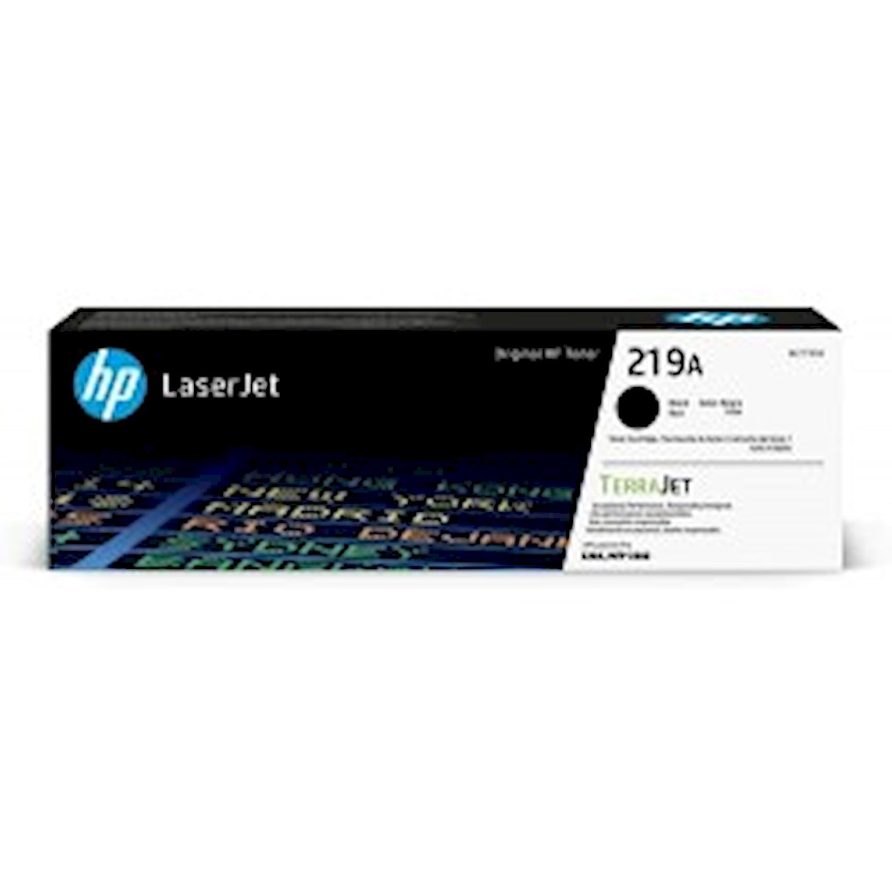 Toner HP W2190A 219A  - Originale - Nero da 1.300 pagine per LaserJet Pro MFP M3101-M3104, M3106-M3108