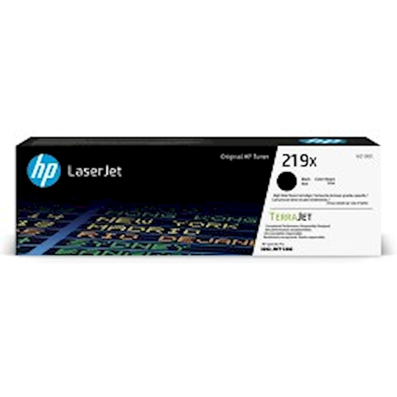 Toner HP W2190X 219X  - Originale - Nero da 3.200 pagine per LaserJet Pro MFP M3101-M3104, M3106-M3108