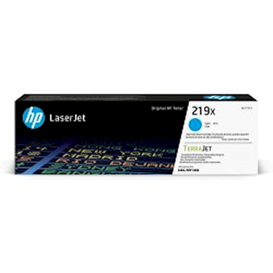 Toner HP W2191X 219X  - Originale - Ciano da 2.500 pagine per LaserJet Pro MFP M3101-M3104, M3106-M3108