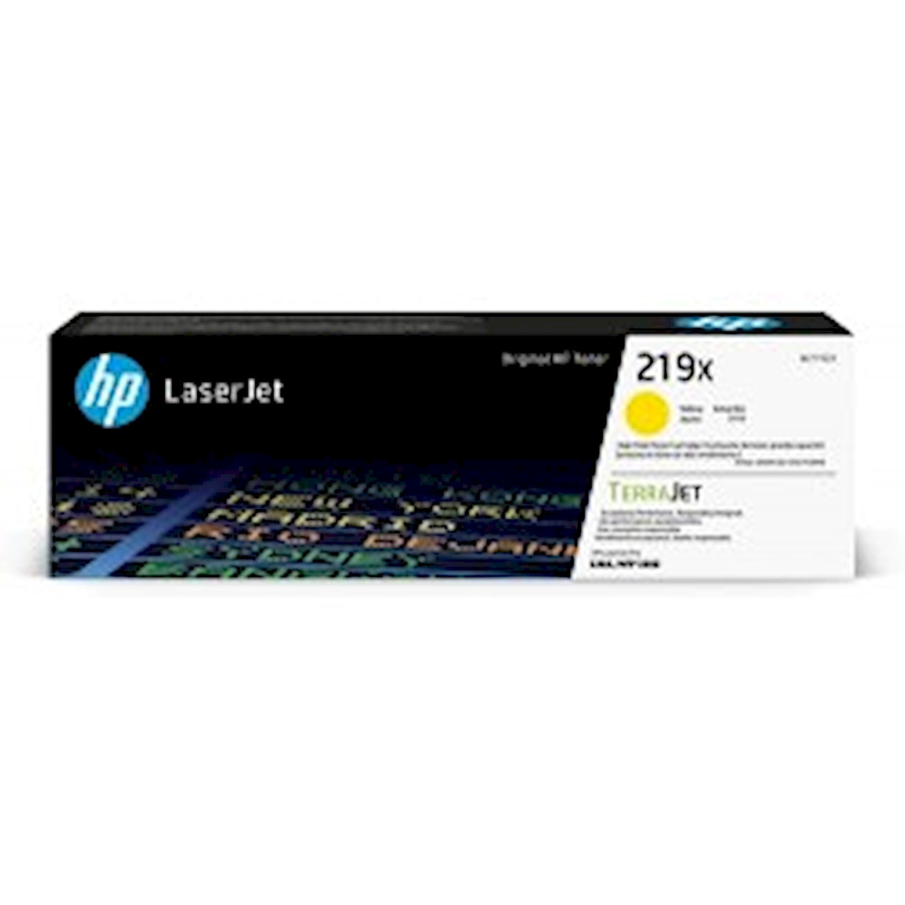 Toner HP W2192X 219X  - Originale - Giallo da 2.500 pagine per LaserJet Pro MFP M3101-M3104, M3106-M3108