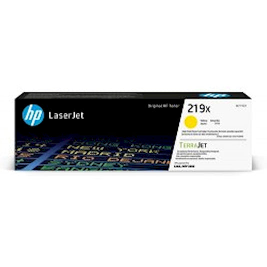 Toner HP W2192X 219X  - Originale - Giallo da 2.500 pagine per LaserJet Pro MFP M3101-M3104, M3106-M3108