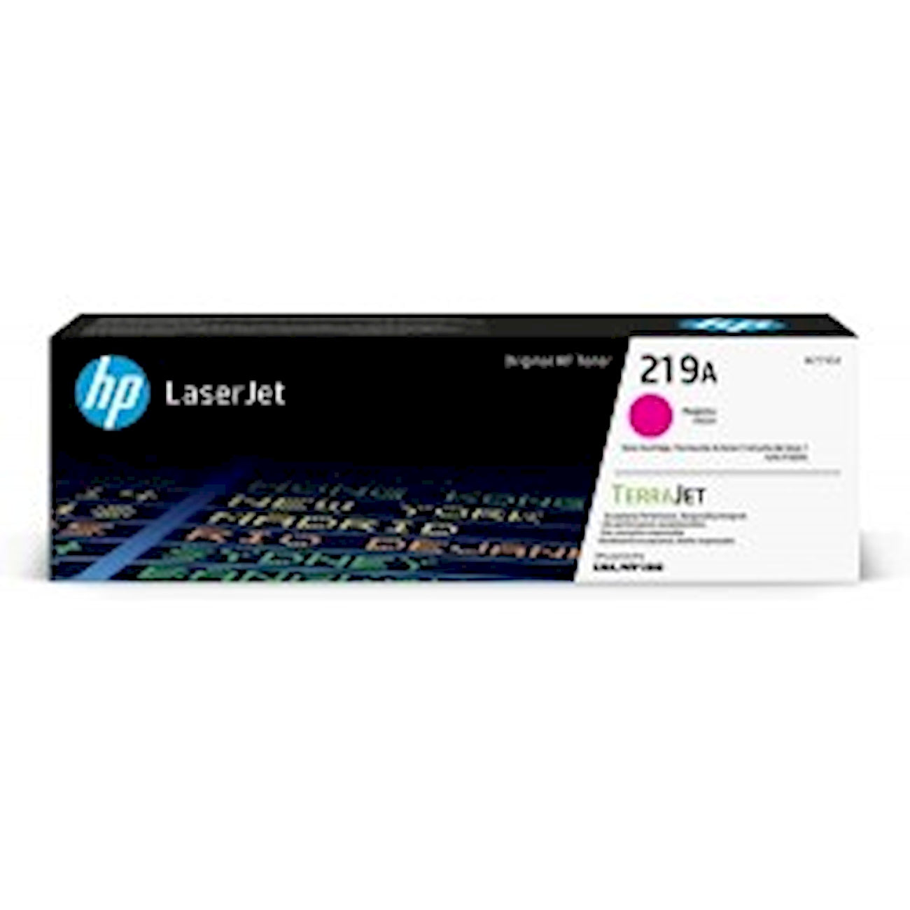 Toner HP W2193A 219A  - Originale - Magenta da 1.200 pagine per LaserJet Pro MFP M3101-M3104, M3106-M3108