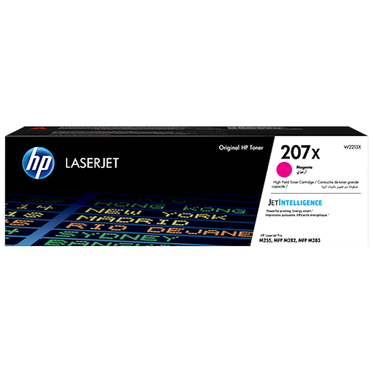 Toner HP W2213X 207X  - Originale - Magenta da 2.450 pagine per Color LaserJet Pro M255, MFP M282, M283