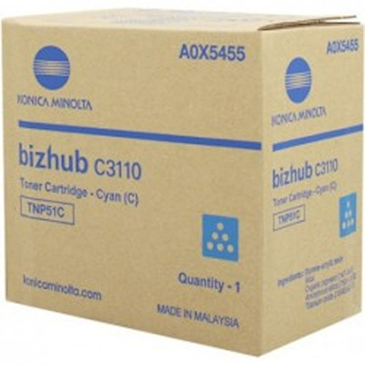 Toner Konica Minolta A0X5455   - Originale - Ciano da  pagine per