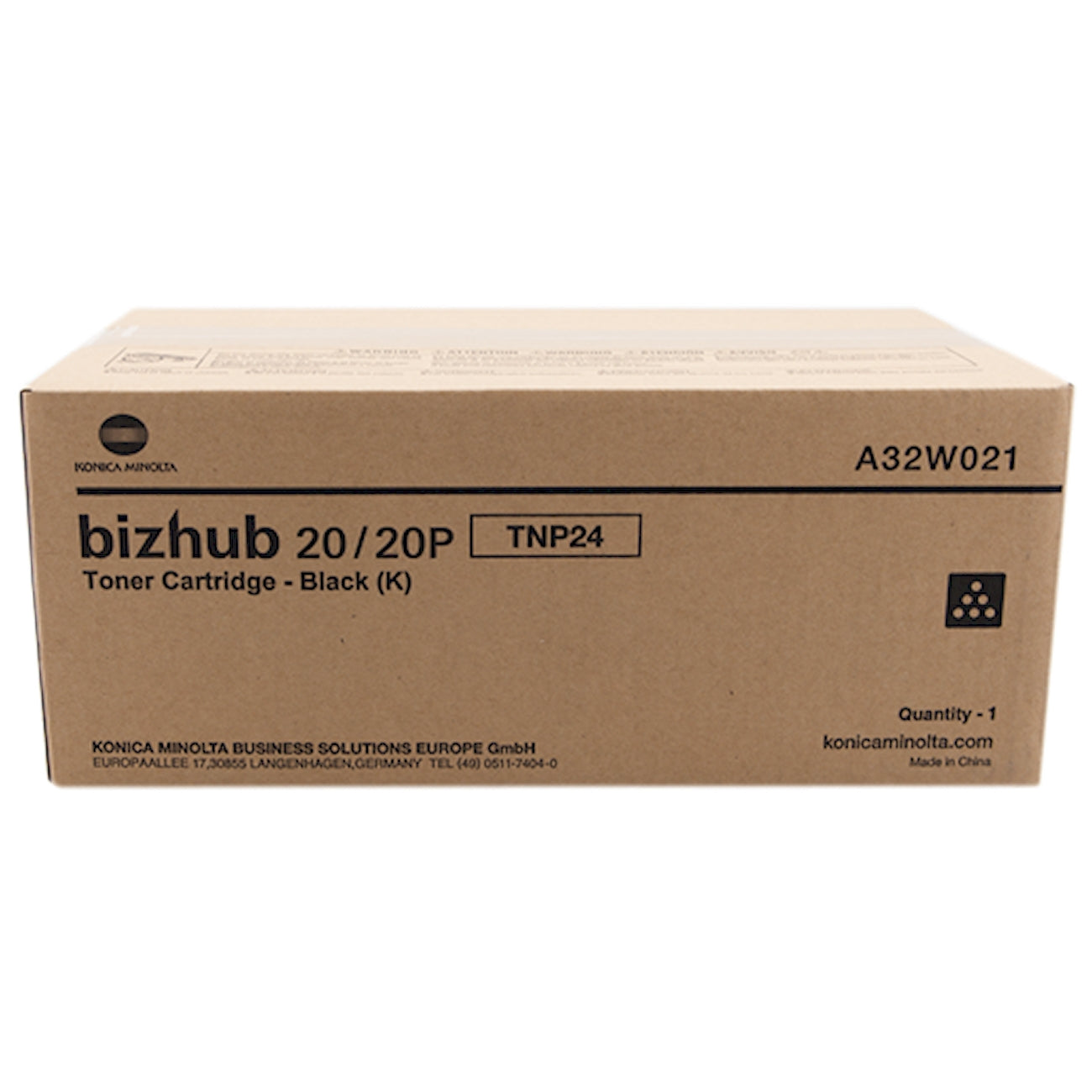 Toner Konica Minolta A32W021   - Originale - Nero da  pagine per