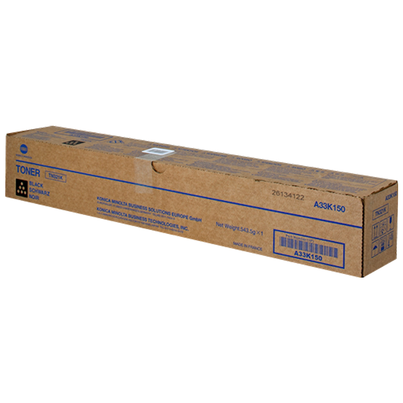 Toner Konica Minolta A33K150 TN321  - Originale - Nero da 27.000 pagine per