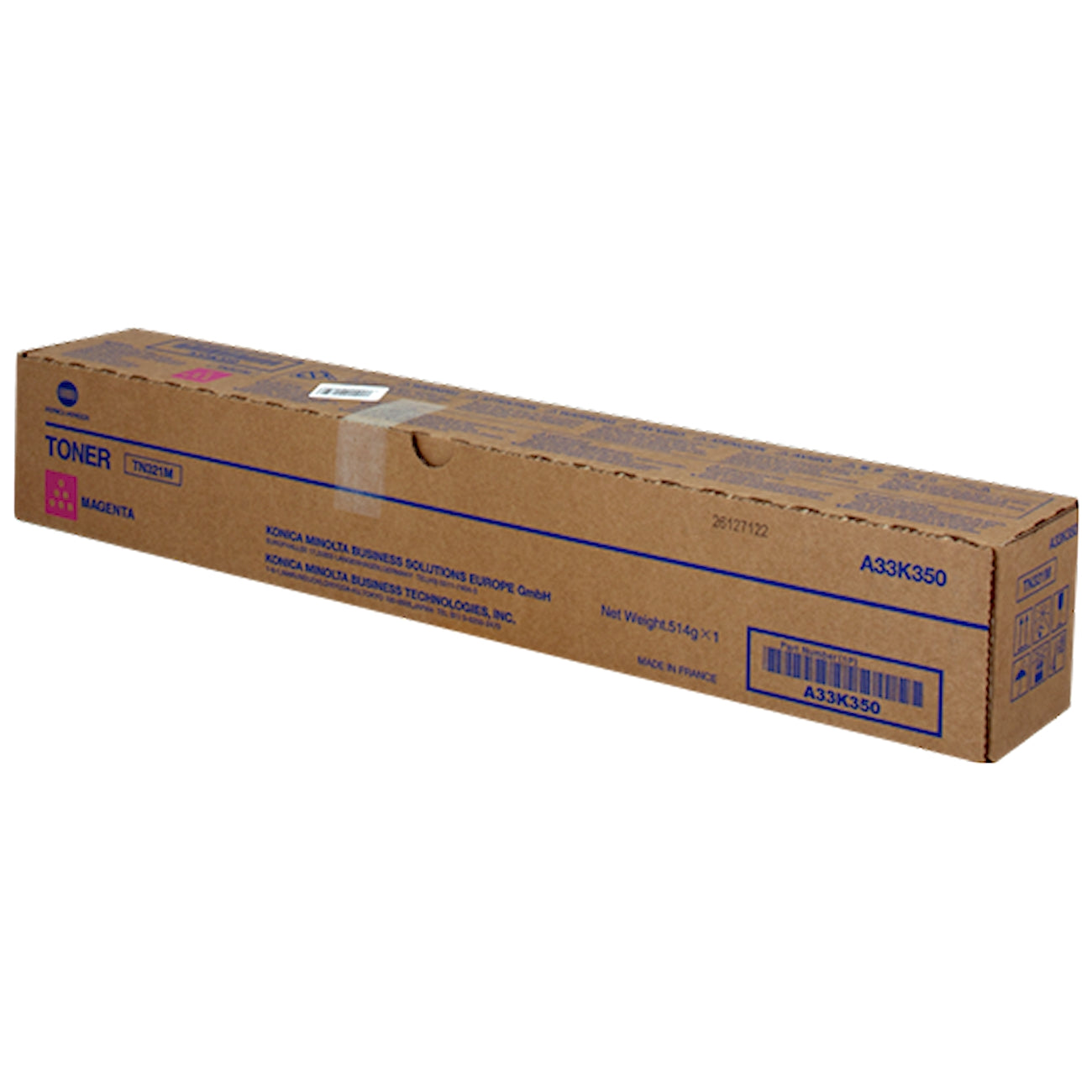Toner Konica Minolta A33K350 TN321  - Originale - Magenta da 25.000 pagine per