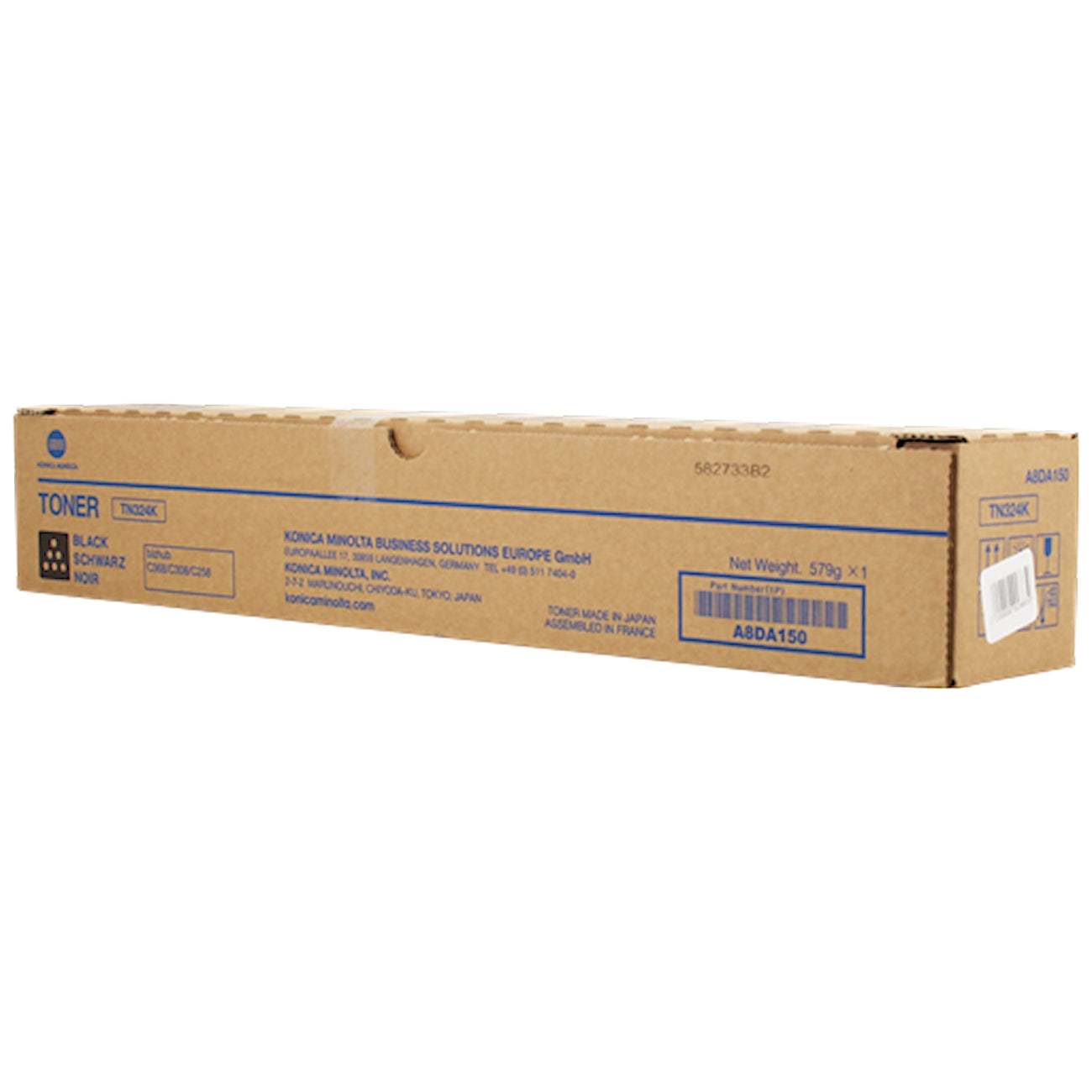 Toner Konica Minolta A8DA150 TN324K  - Originale - Nero da 26.000 pagine per