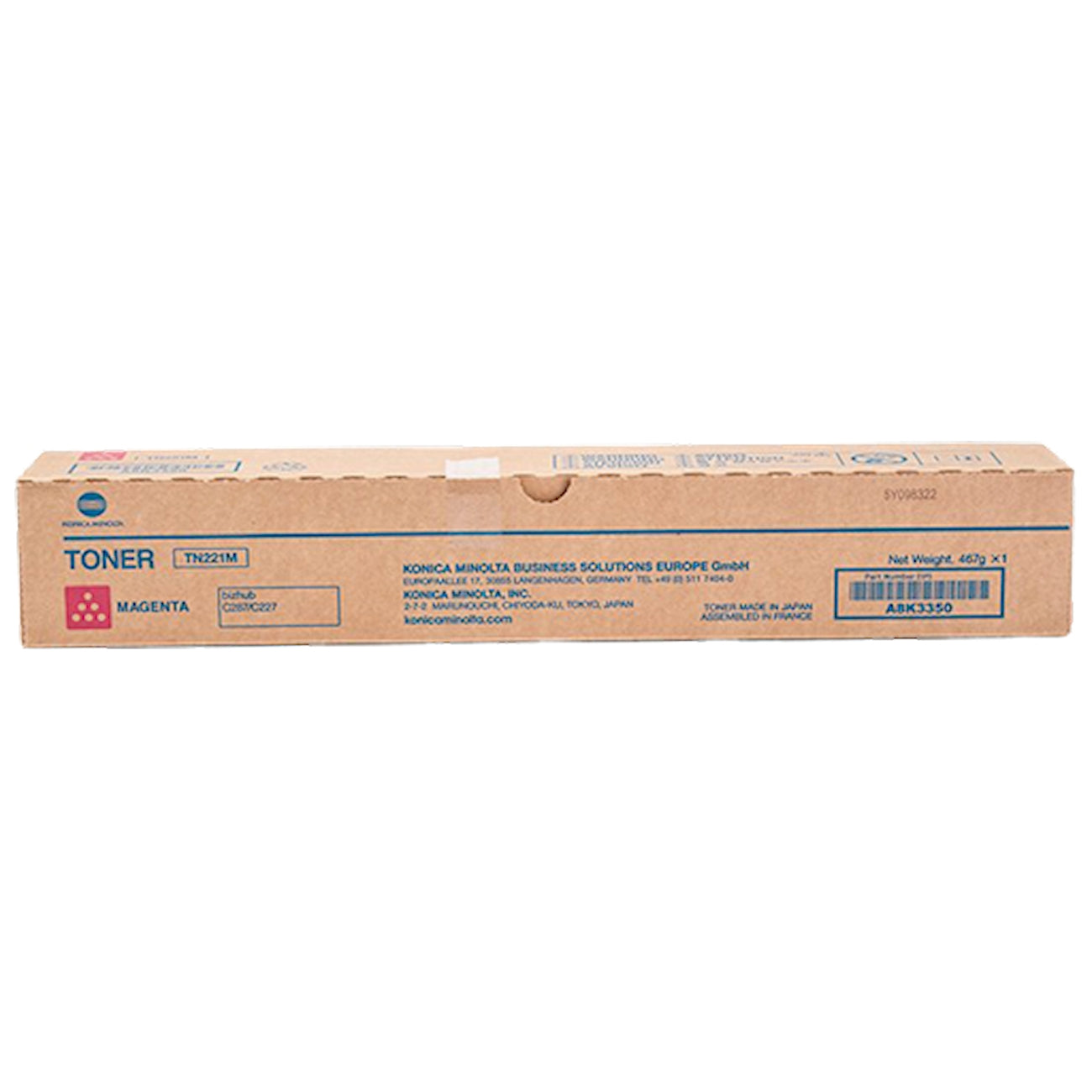Toner Konica Minolta A8K3350   - Originale - Magenta da 21.000 pagine per