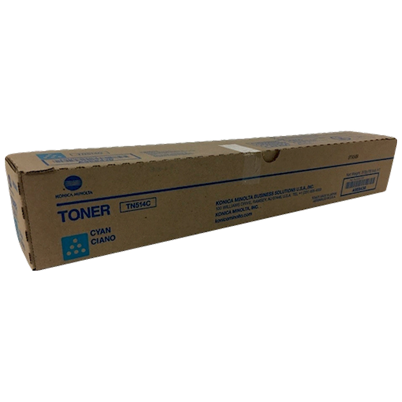 Toner Konica Minolta A9E8450   - Originale - Ciano da 26.000 pagine per Konica Minolta bizhub C458, C558, C658