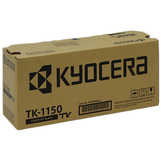 Toner Kyocera TK-1150 1T02RV0NL0  - Originale - Nero da 3.000 pagine per ECOSYS M2035DN, M2535DN, FS-1035 MFP, FS-1135MFP