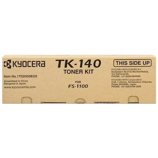 Toner Kyocera TK-140 1T02H50EU0  - Originale - Nero da 4.000 pagine per FS-1028MFP, FS-1128MFP, FS-1300, FS-1300D, FS-1300DN, FS-1300DTN, FS-1300N, FS-1350 Series, FS-1350D, FS-1350DN, FS-1350DTN, FS-1350N