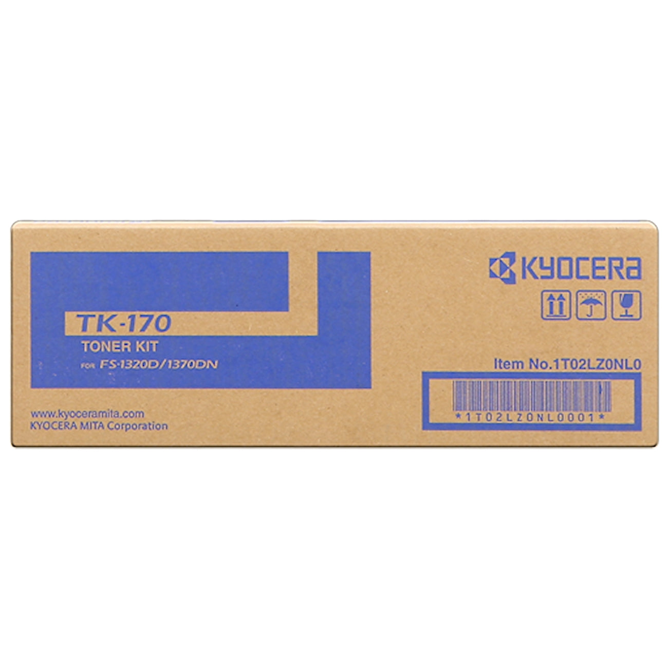 Toner Kyocera TK-170 1T02LZ0NL0  - Originale - Nero da 7.200 pagine per ECOSYS P2035d, P2035dn, FS-1120, FS-1120D, FS-1120DN