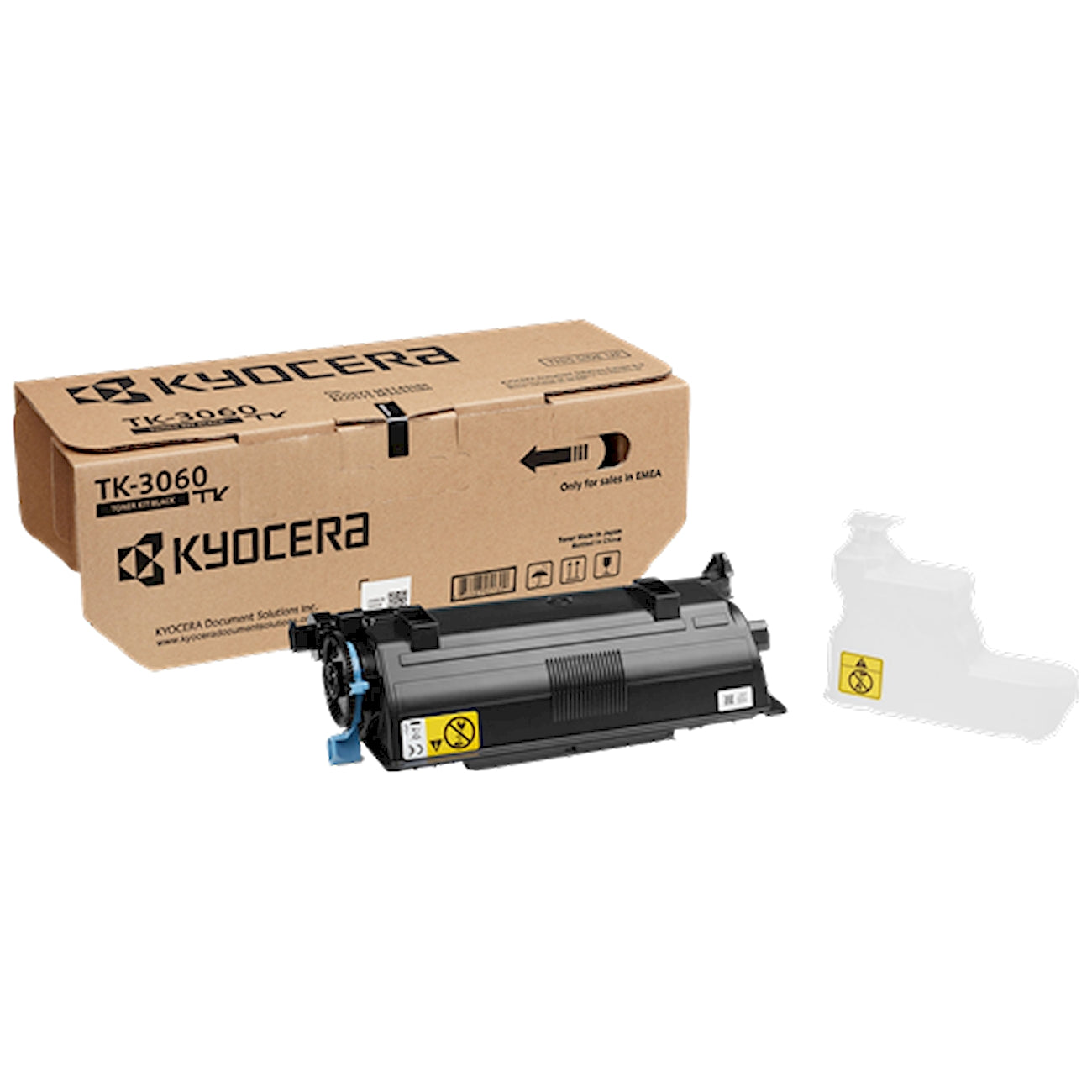 Toner Kyocera TK-3060 1T02V30NL0  - Originale - Nero da 14.500 pagine per ECOSYS P2100 Series, P2135D, P2135DN, FS-1320, FS-1320D, FS-1320DN, FS-1370, FS-1370DN