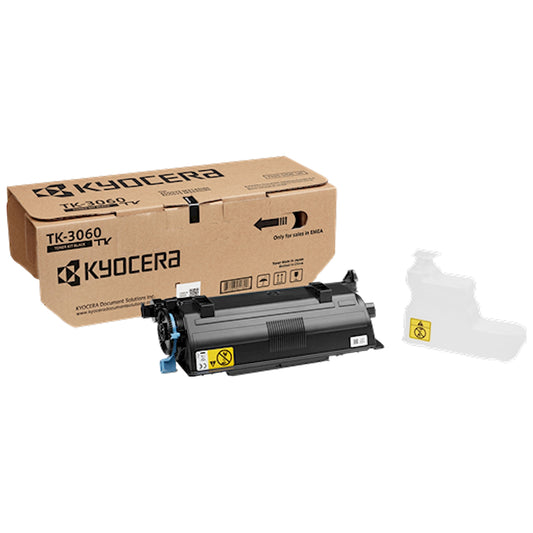 Toner Kyocera TK-3060 1T02V30NL0  - Originale - Nero da 14.500 pagine per ECOSYS P2100 Series, P2135D, P2135DN, FS-1320, FS-1320D, FS-1320DN, FS-1370, FS-1370DN