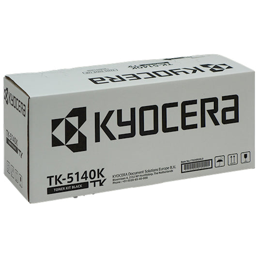 Toner Kyocera TK-5140K 1T02NR0NL0  - Originale - Nero da 7.000 pagine per ECOSYS M6030cdn, M6530cdn, P6130cdn