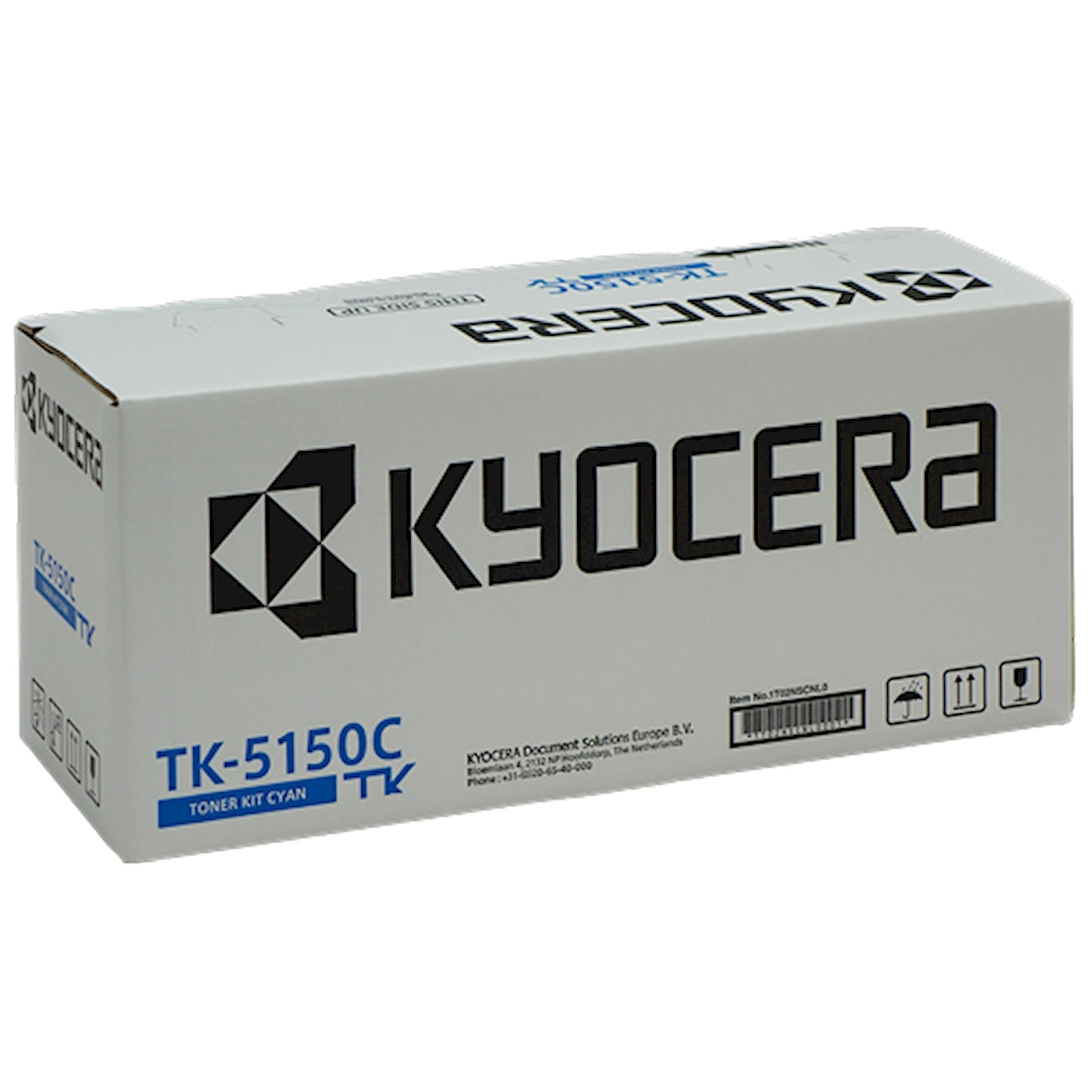 Toner Kyocera TK-5150C 1T02NSCNL0  - Originale - Ciano da 10.000 pagine per ECOSYS M6030cdn, M6530cdn, P6130cdn