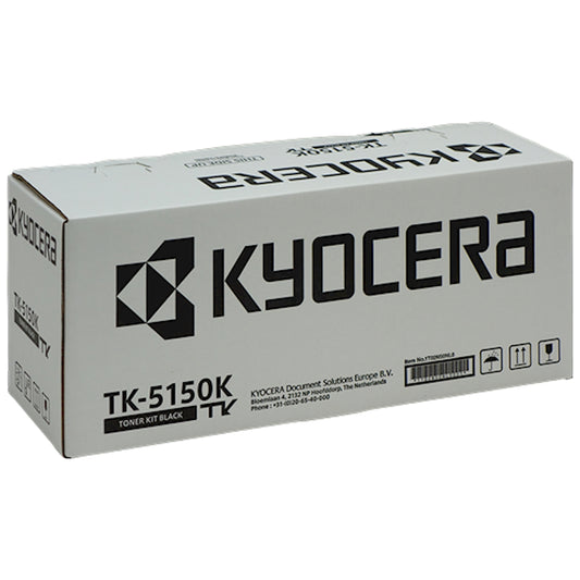 Toner Kyocera TK-5150K 1T02NS0NL0  - Originale - Nero da 12.000 pagine per ECOSYS M6035cidn, M6535cidn, P6035cdn