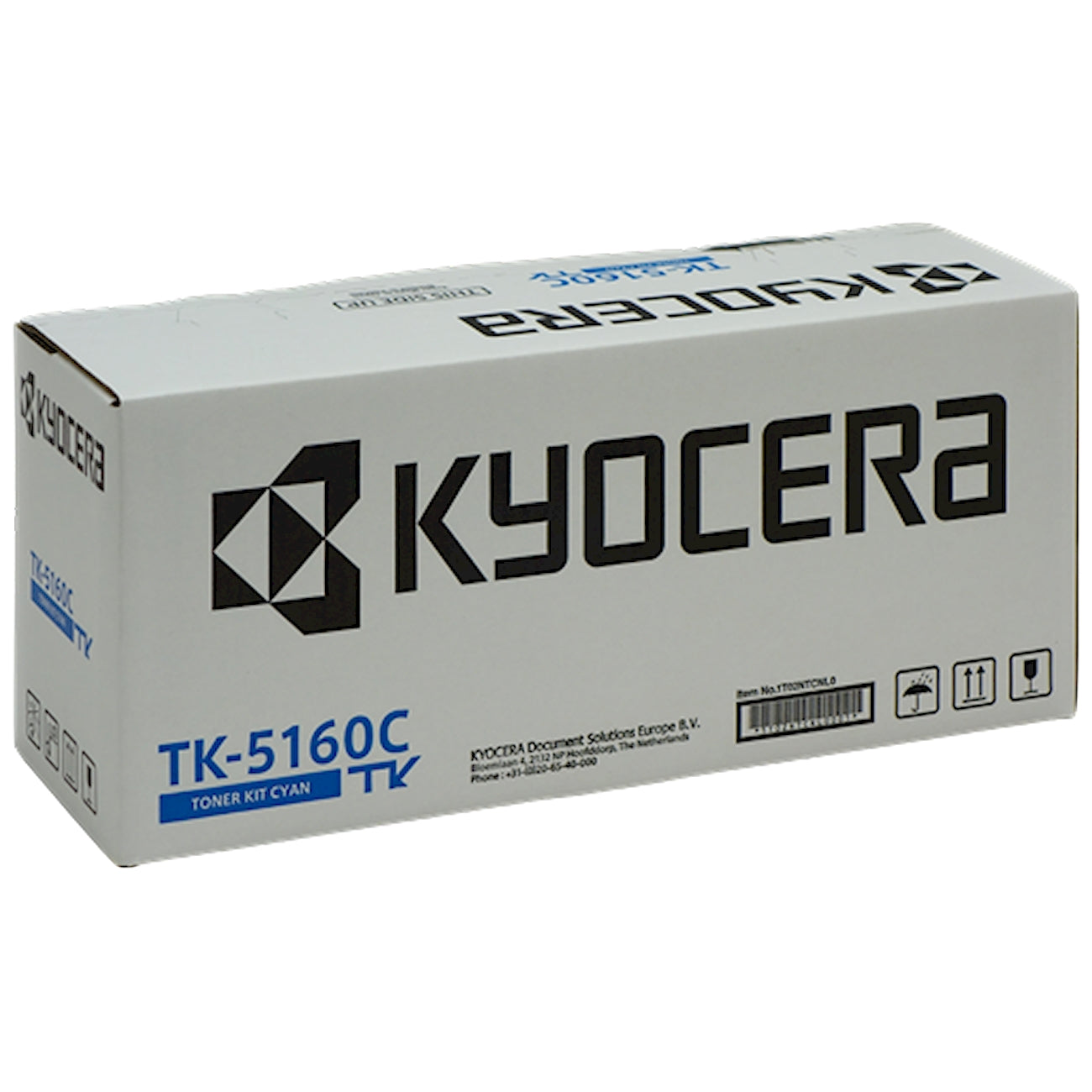 Toner Kyocera TK-5160C 1T02NTCNL0  - Originale - Ciano da 12.000 pagine per ECOSYS M6035cidn, M6535cidn, P6035cdn