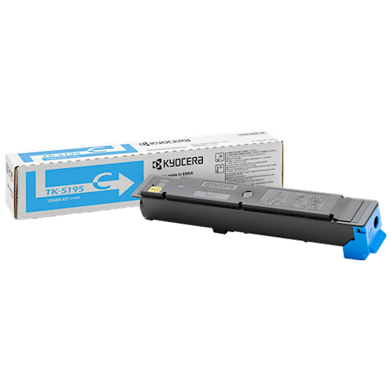 Toner Kyocera TK-5195C 1T02R4CNL0  - Originale - Ciano da 7.000 pagine per ECOSYS P7040cdn