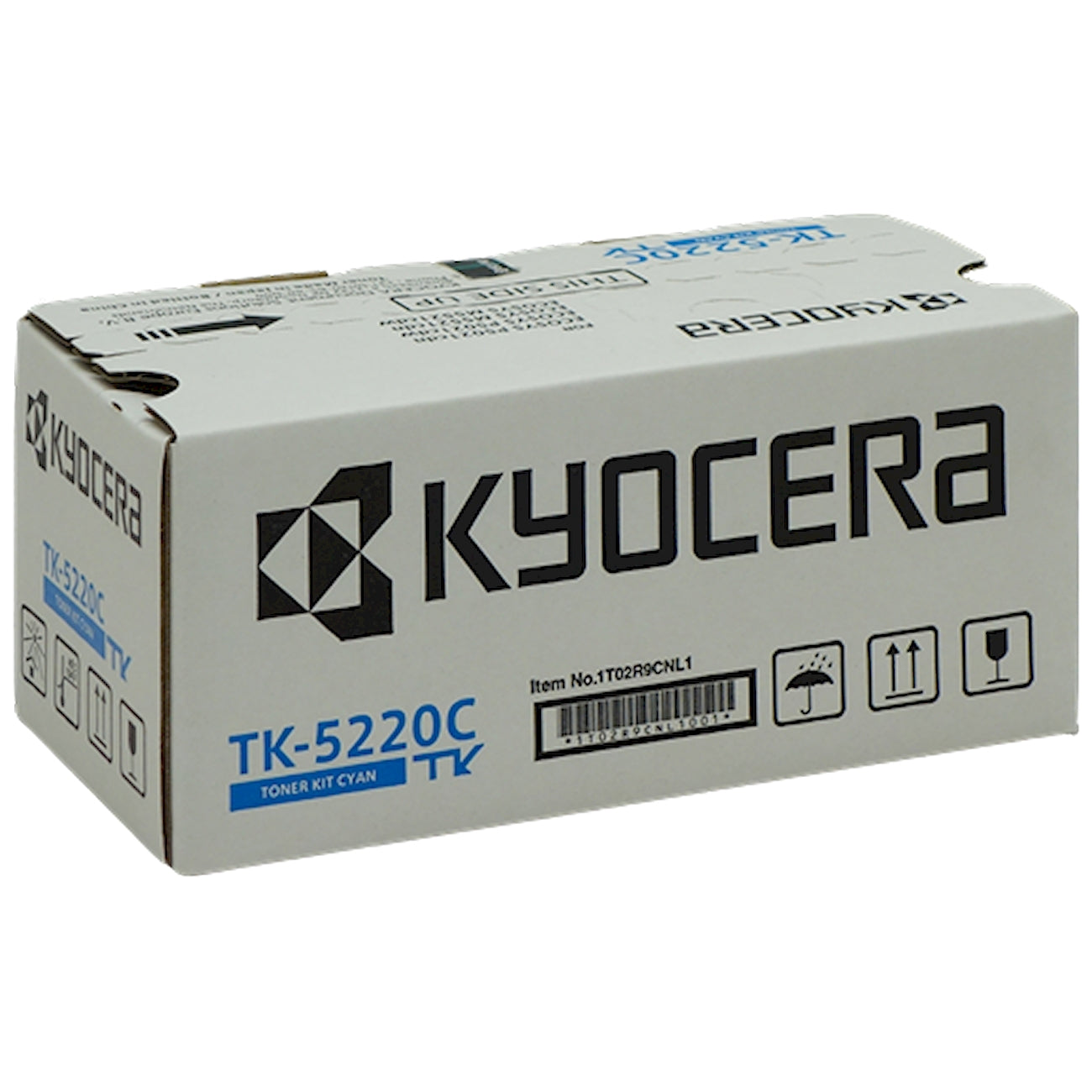 Toner Kyocera TK-5220C 1T02R9CNL1  - Originale - Ciano da 1.200 pagine per TASKalfa 406ci