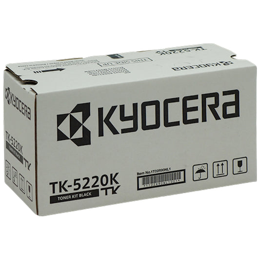 Toner Kyocera TK-5220K 1T02R90NL1  - Originale - Nero da 1.200 pagine per ECOSYS M5521cdn, M5521cdw, P5021cdn, P5021cdw