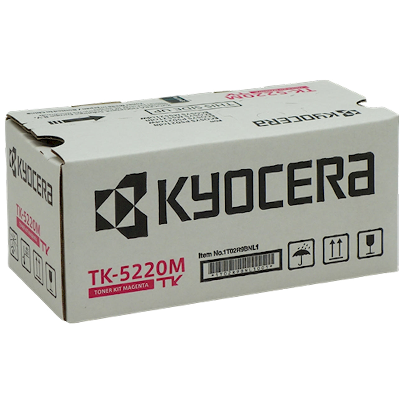 Toner Kyocera TK-5220M 1T02R9BNL1  - Originale - Magenta da 1.200 pagine per ECOSYS M5521cdn, M5521cdw, P5021cdn, P5021cdw