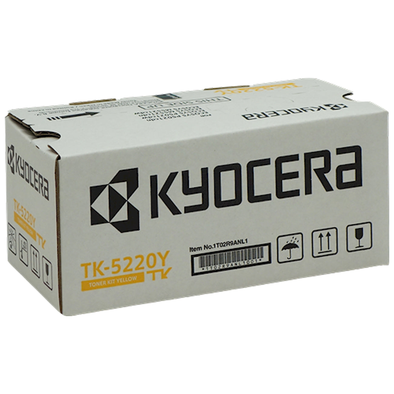 Toner Kyocera TK-5220Y 1T02R9ANL1  - Originale - Giallo da 1.200 pagine per ECOSYS M5521cdn, M5521cdw, P5021cdn, P5021cdw