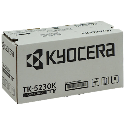 Toner Kyocera TK-5230K 1T02R90NL0  - Originale - Nero da 2.600 pagine per ECOSYS M5521cdn, M5521cdw, P5021, P5021cdn, P5021cdw