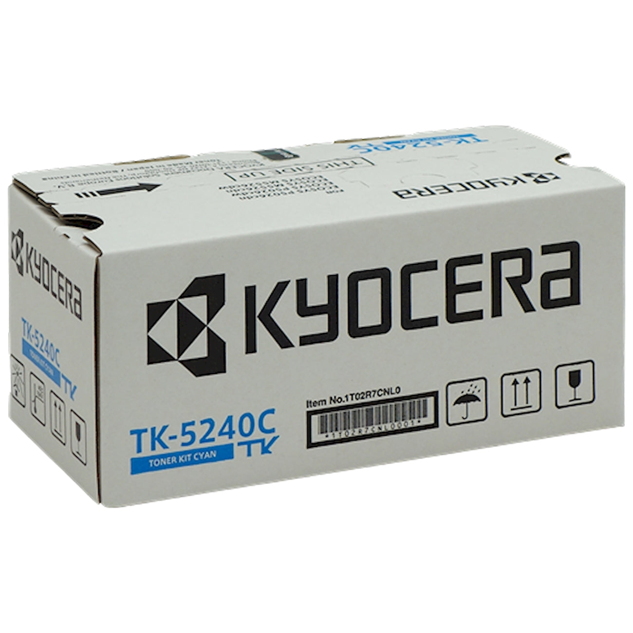 Toner Kyocera TK-5240C 1T02R7CNL0  - Originale - Ciano da 3.000 pagine per ECOSYS M5521cdn, M5521cdw, P5021, P5021cdn, P5021cdw