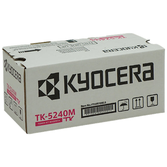 Toner Kyocera TK-5240M 1T02R7BNL0  - Originale - Magenta da 3.000 pagine per ECOSYS M5526cdn, M5526cdw, P5026cdn, P5026cdw