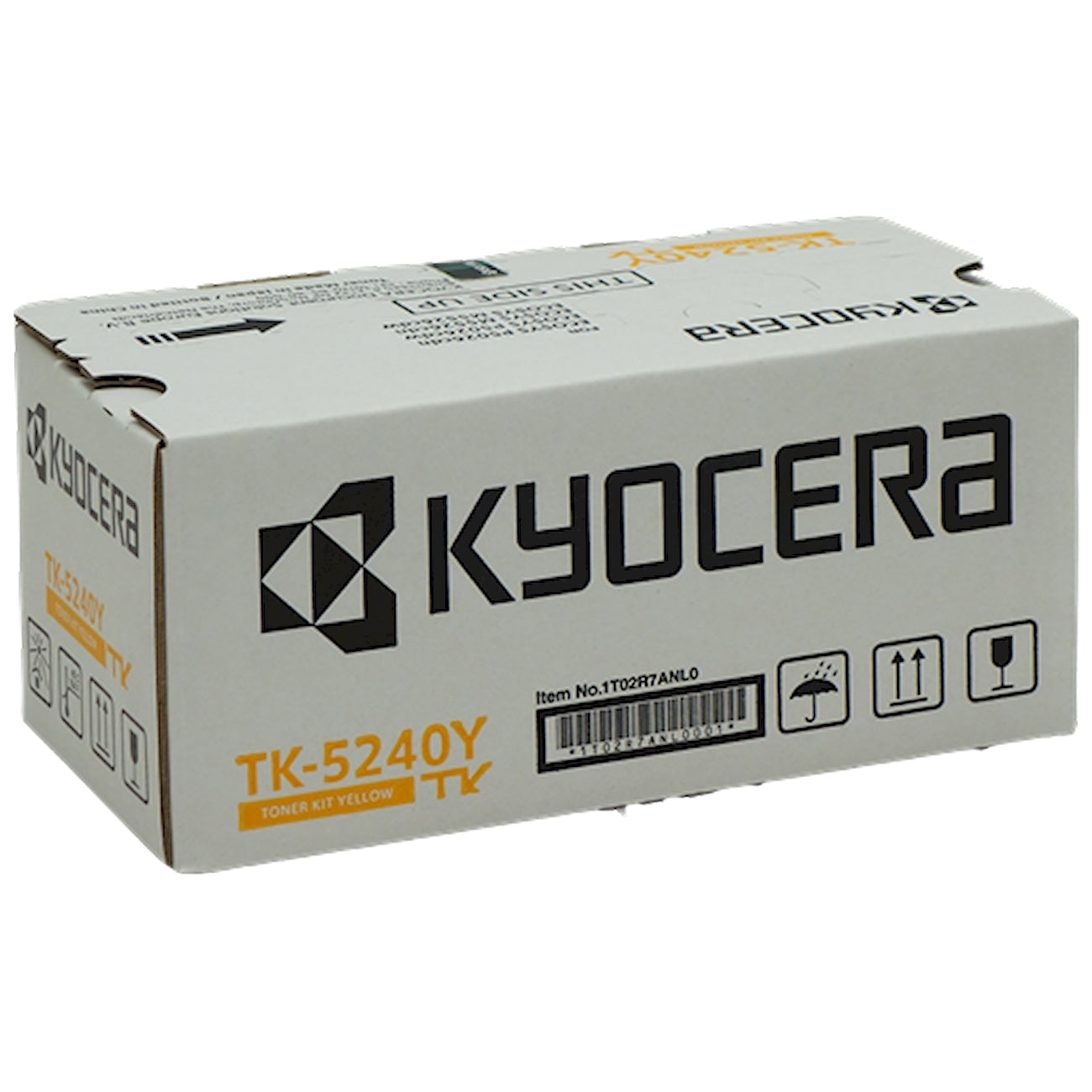 Toner Kyocera TK-5240Y 1T02R7ANL0  - Originale - Giallo da 3.000 pagine per ECOSYS M5526cdn, M5526cdw, P5026cdn, P5026cdw