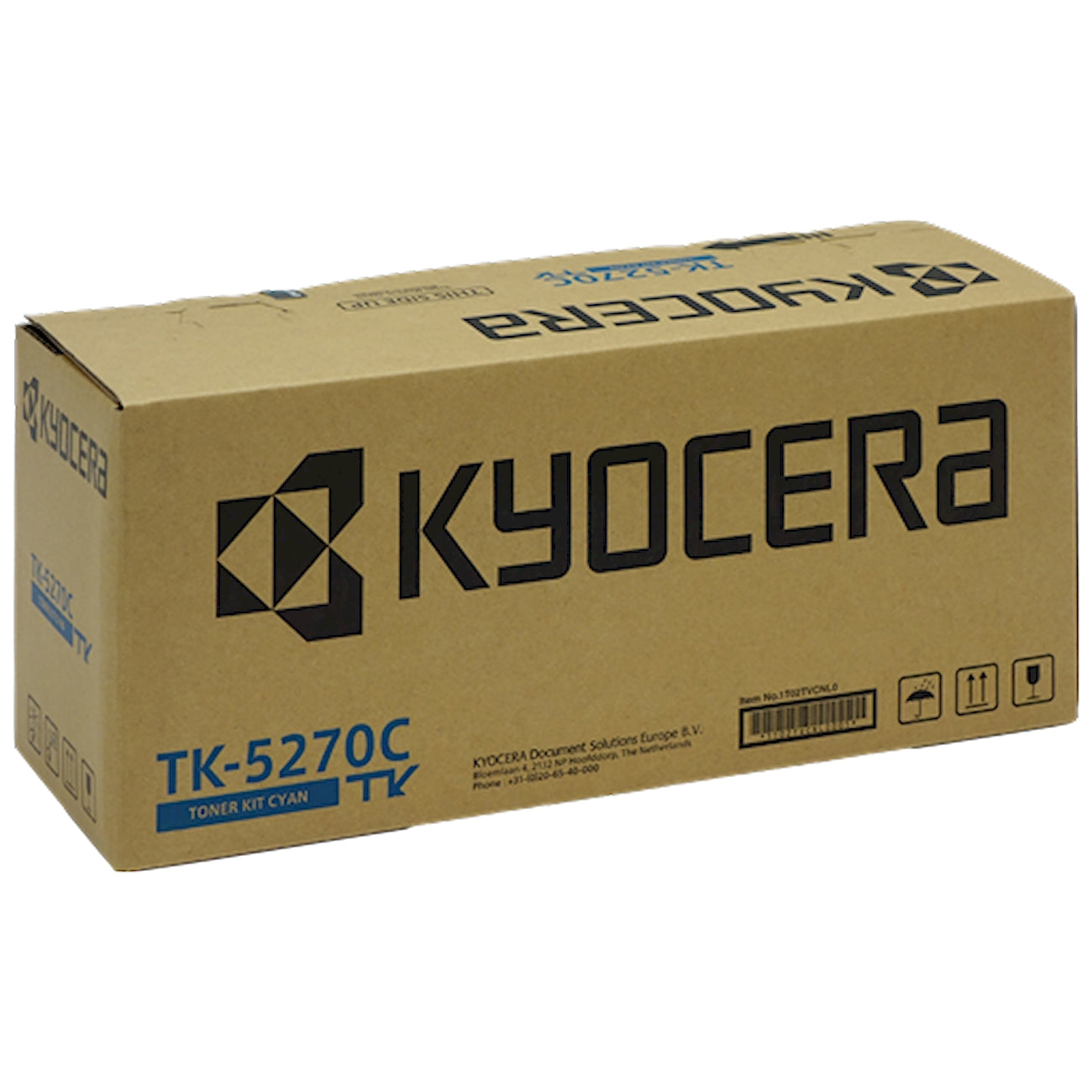 Toner Kyocera TK-5270C 1T02TVCNL0  - Originale - Ciano da 6.000 pagine per ECOSYS M5526cdn, M5526cdw, P5026cdn, P5026cdw