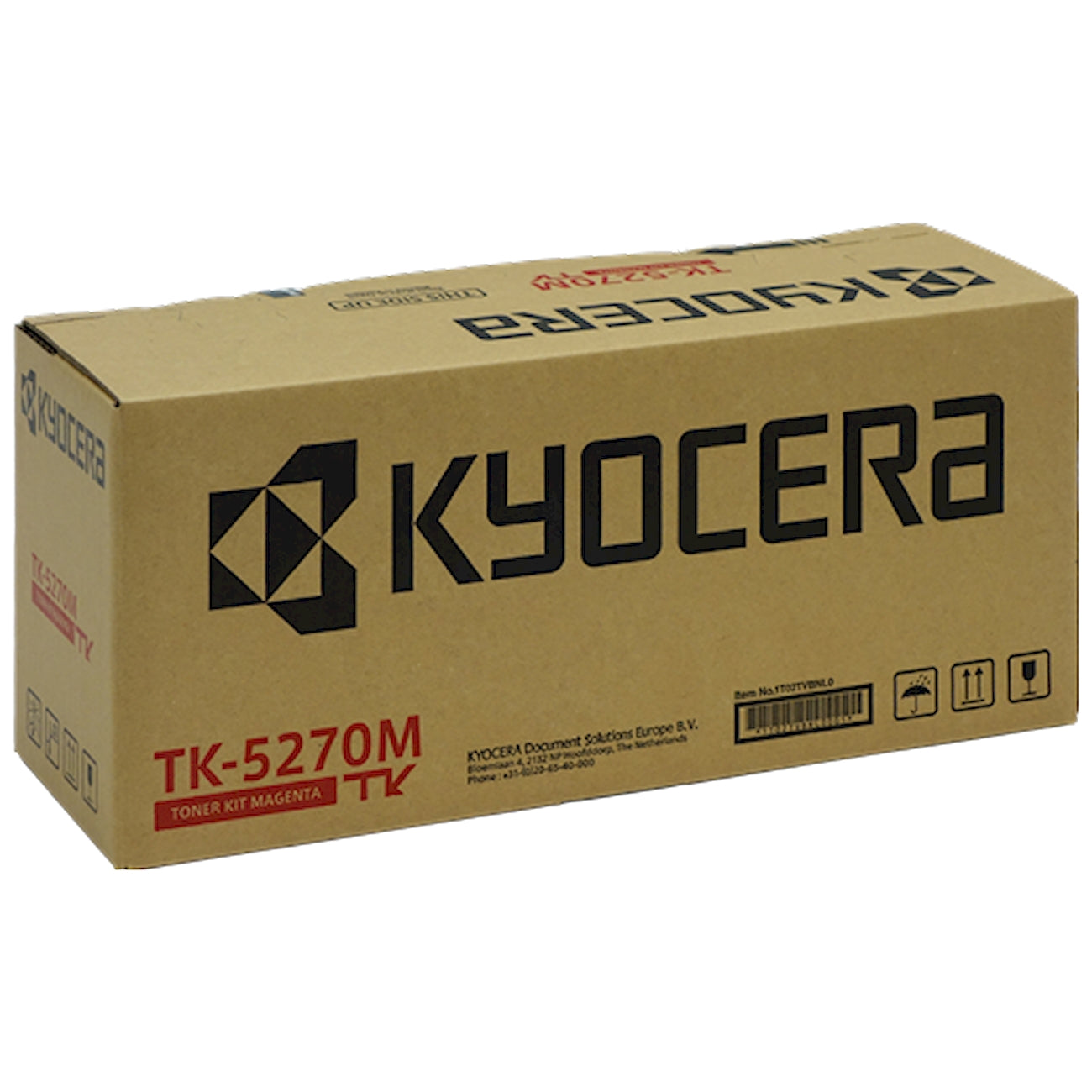 Toner Kyocera TK-5270M 1T02TVBNL0  - Originale - Magenta da 6.000 pagine per ECOSYS M6230cidn, M6230cidnt, M6630cidn, P6230cdn