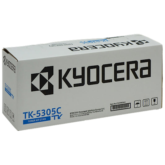 Toner Kyocera TK-5305C 1T02VMCNL0  - Originale - Ciano da 6.000 pagine per ECOSYS P7240cdn