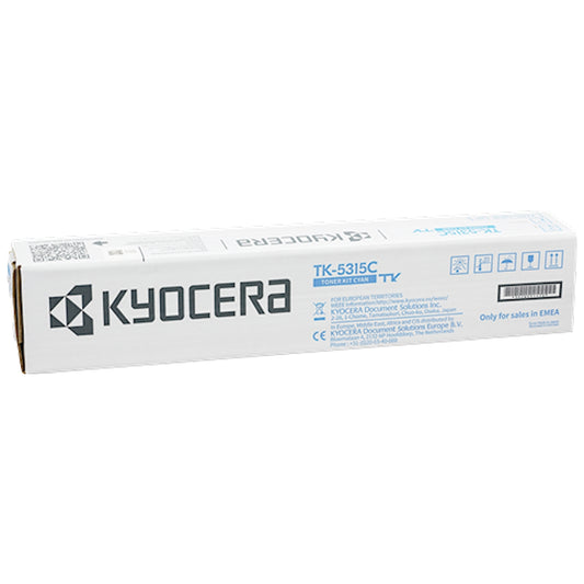 Toner Kyocera TK-5315C 1T02WHCNL0  - Originale - Ciano da 18.000 pagine per TASKalfa 350ci, 351ci