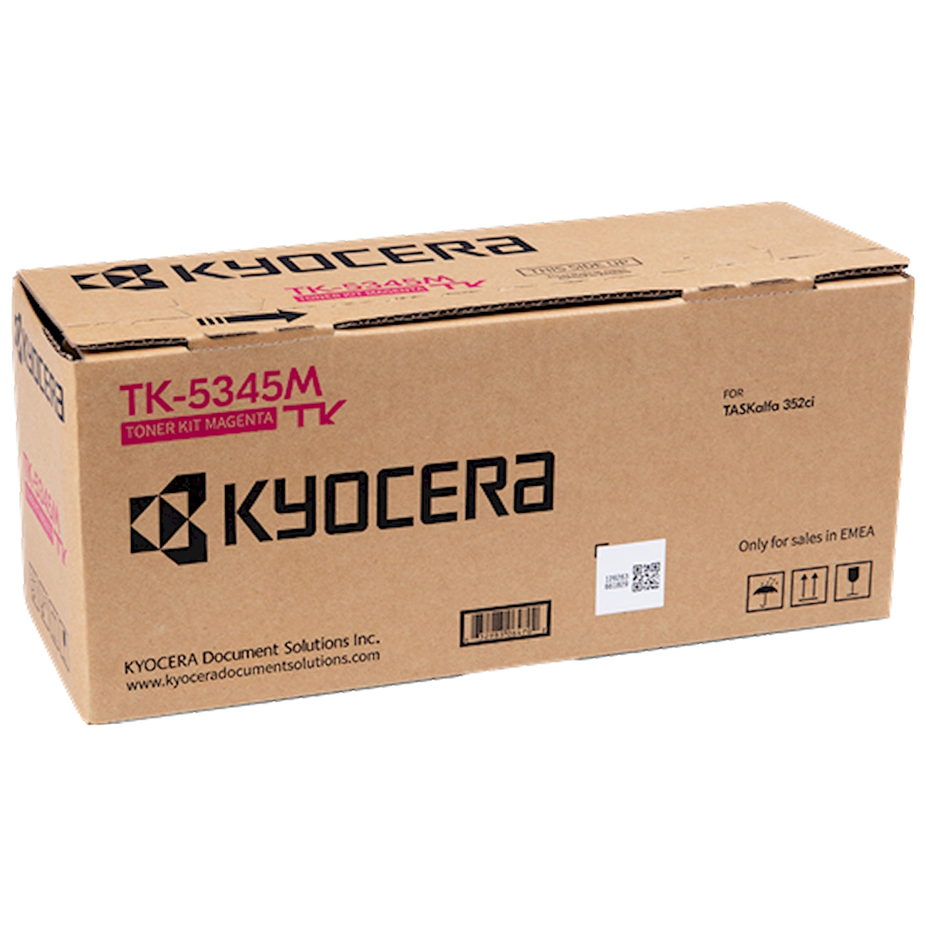 Toner Kyocera TK-5345M 1T02ZLBNL0  - Originale - Magenta da 9.000 pagine per TASKalfa 352ci