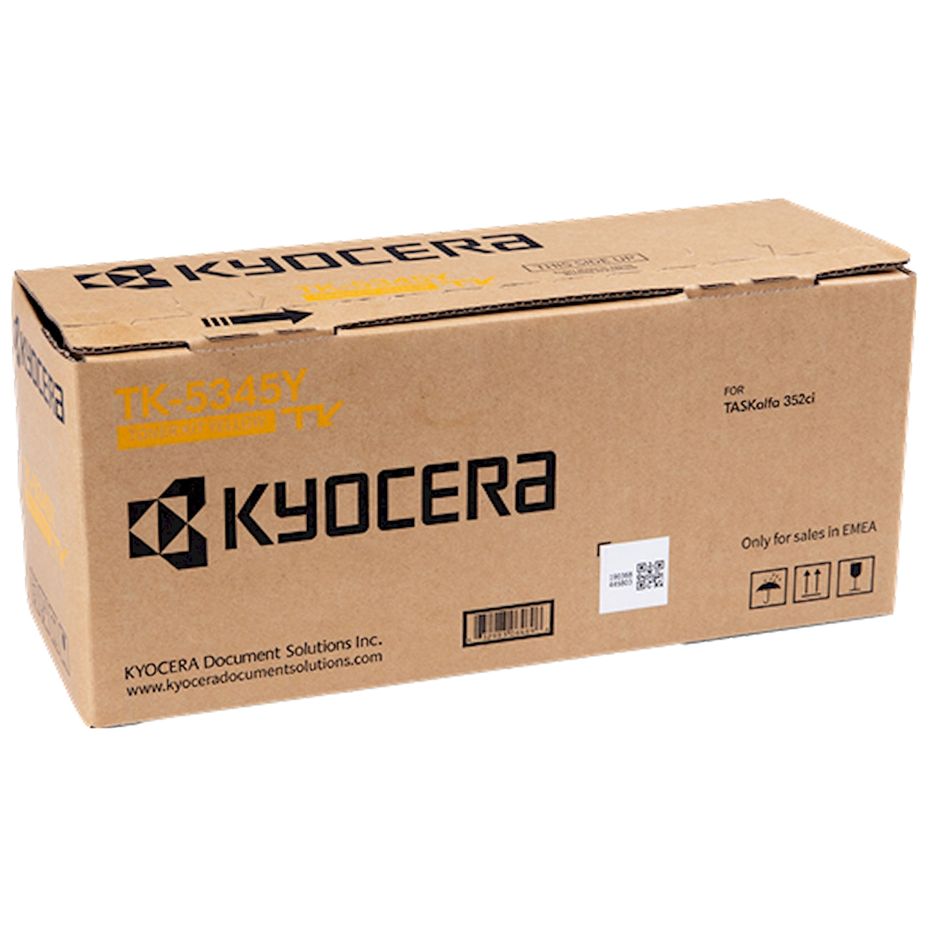 Toner Kyocera TK-5345Y 1T02ZLANL0  - Originale - Giallo da 9.000 pagine per TASKalfa 352ci
