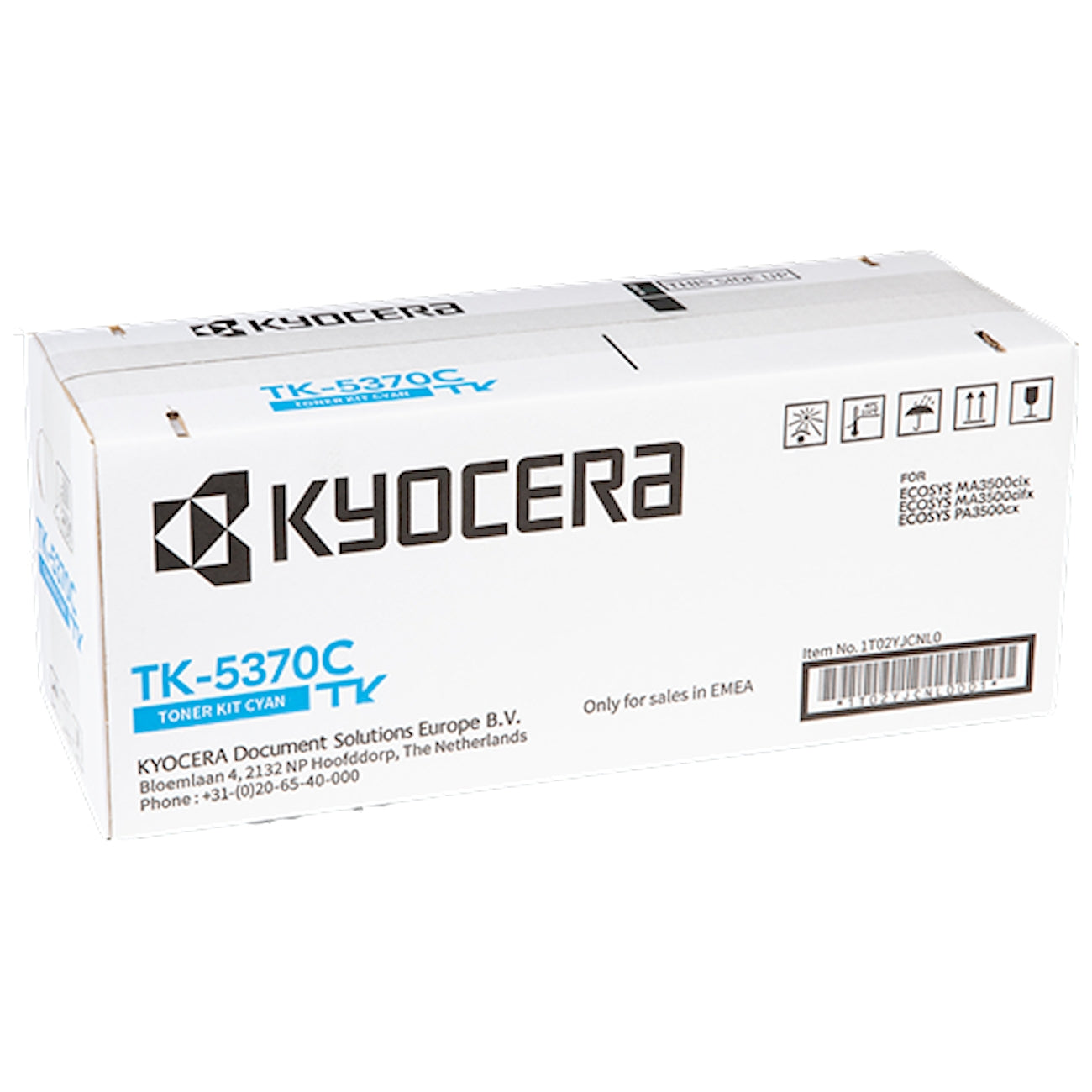 Toner Kyocera TK-5370C 1T02YJCNL0  - Originale - Ciano da 5.000 pagine per TASKalfa 352ci