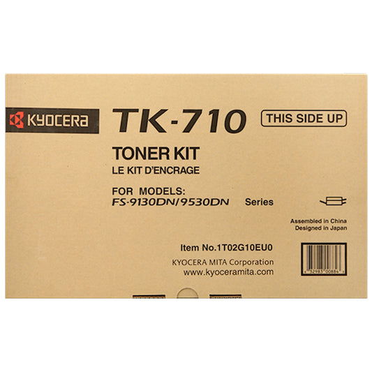 Toner Kyocera TK-710 1T02G10EU0  - Originale - Nero da 40.000 pagine per TASKalfa 5004i, 6004i, 7004i