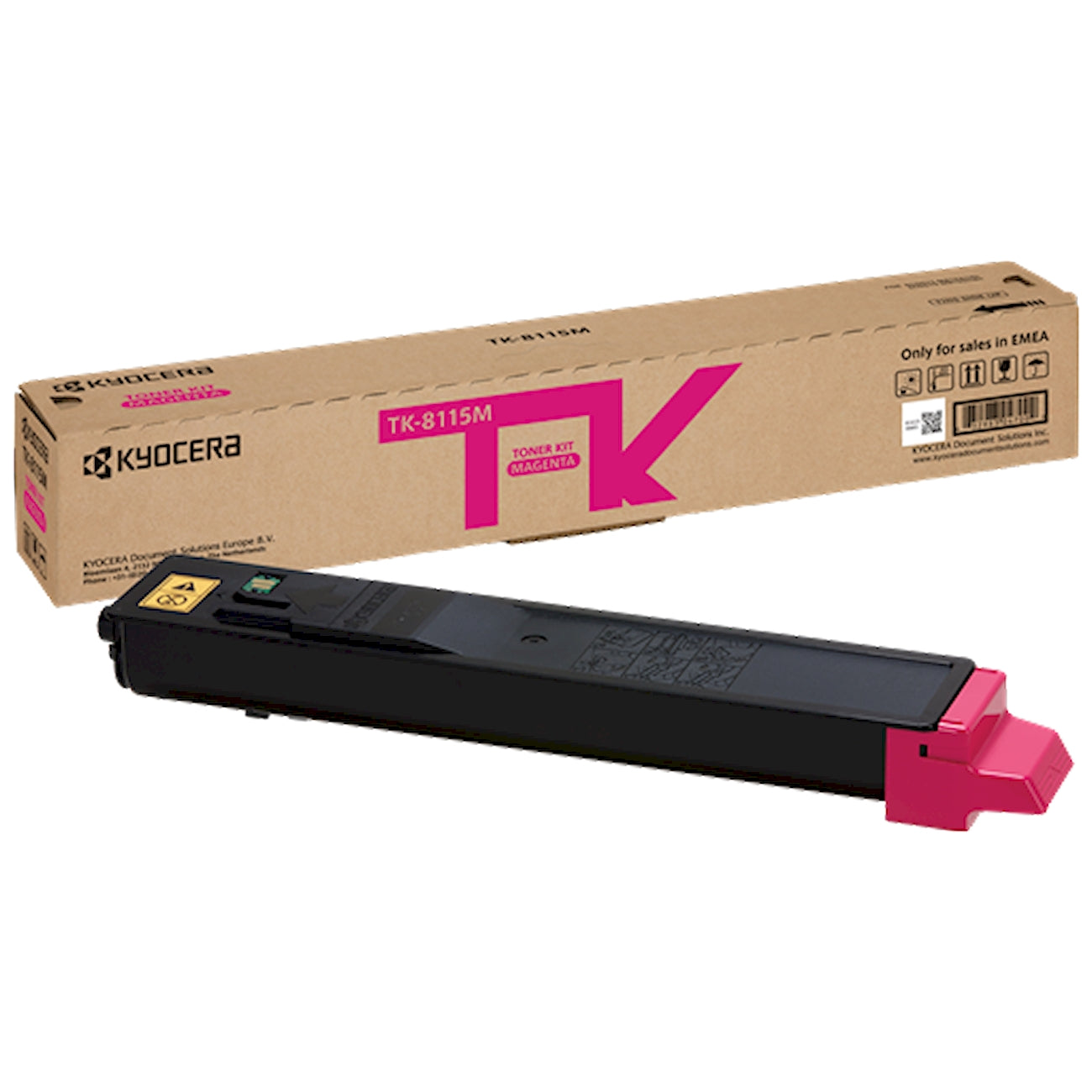 Toner Kyocera TK-8115M 1T02P3BNL0  - Originale - Magenta da 6.000 pagine per ECOSYS M8100, M8124cidn, M8124cidn Plus, M8130cidn, M8130cidn Plus, M8130cin