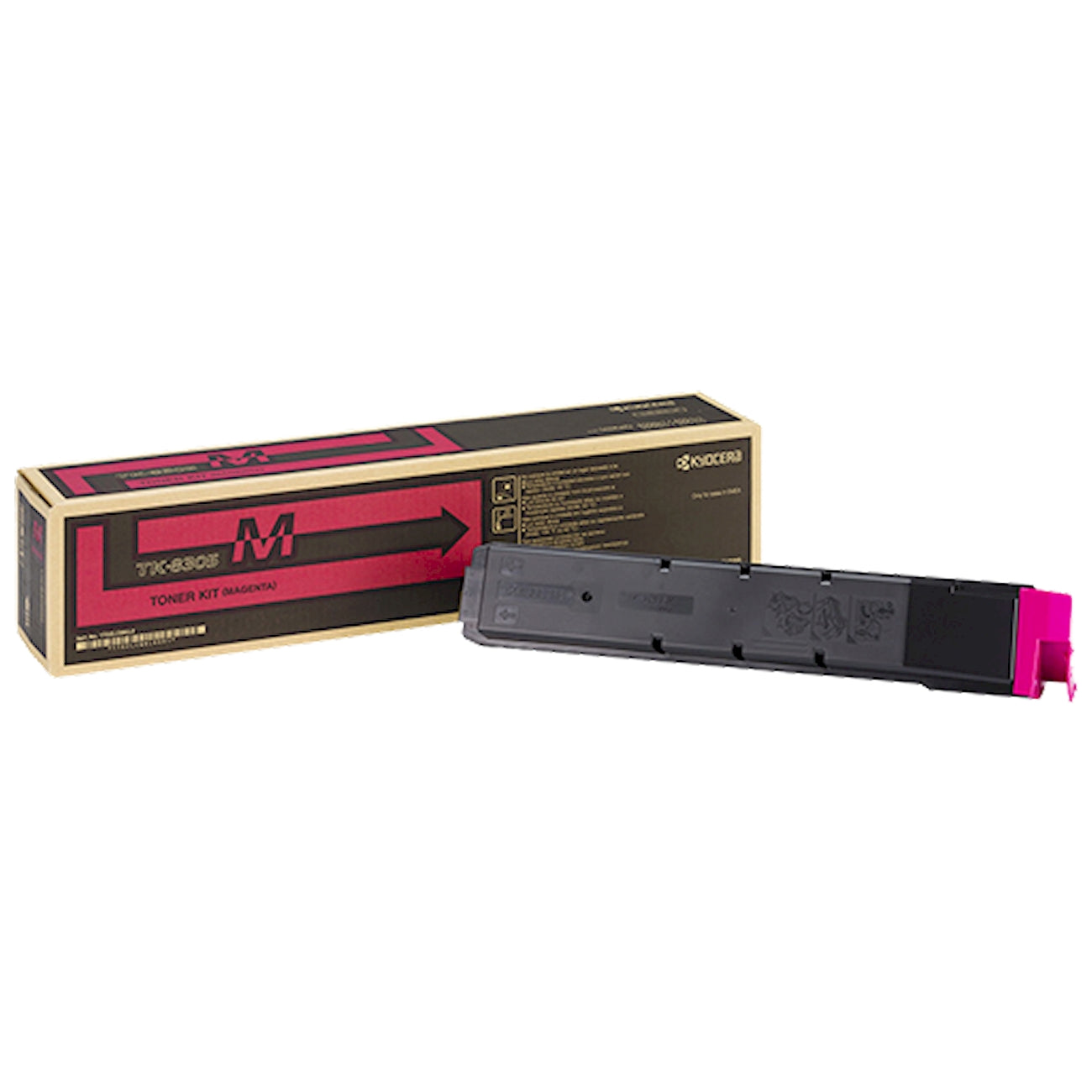 Toner Kyocera TK-8305m 1T02LKBNL0  - Originale - Magenta da 15.000 pagine per TASKalfa 3050CI, 3050CIG, 3051CI, 3550CI, 3550CIG, 3551CI