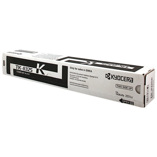 Toner Kyocera TK-8325K 1T02NP0NL0  - Originale - Nero da 18.000 pagine per TASKalfa 2551, 2551Ci