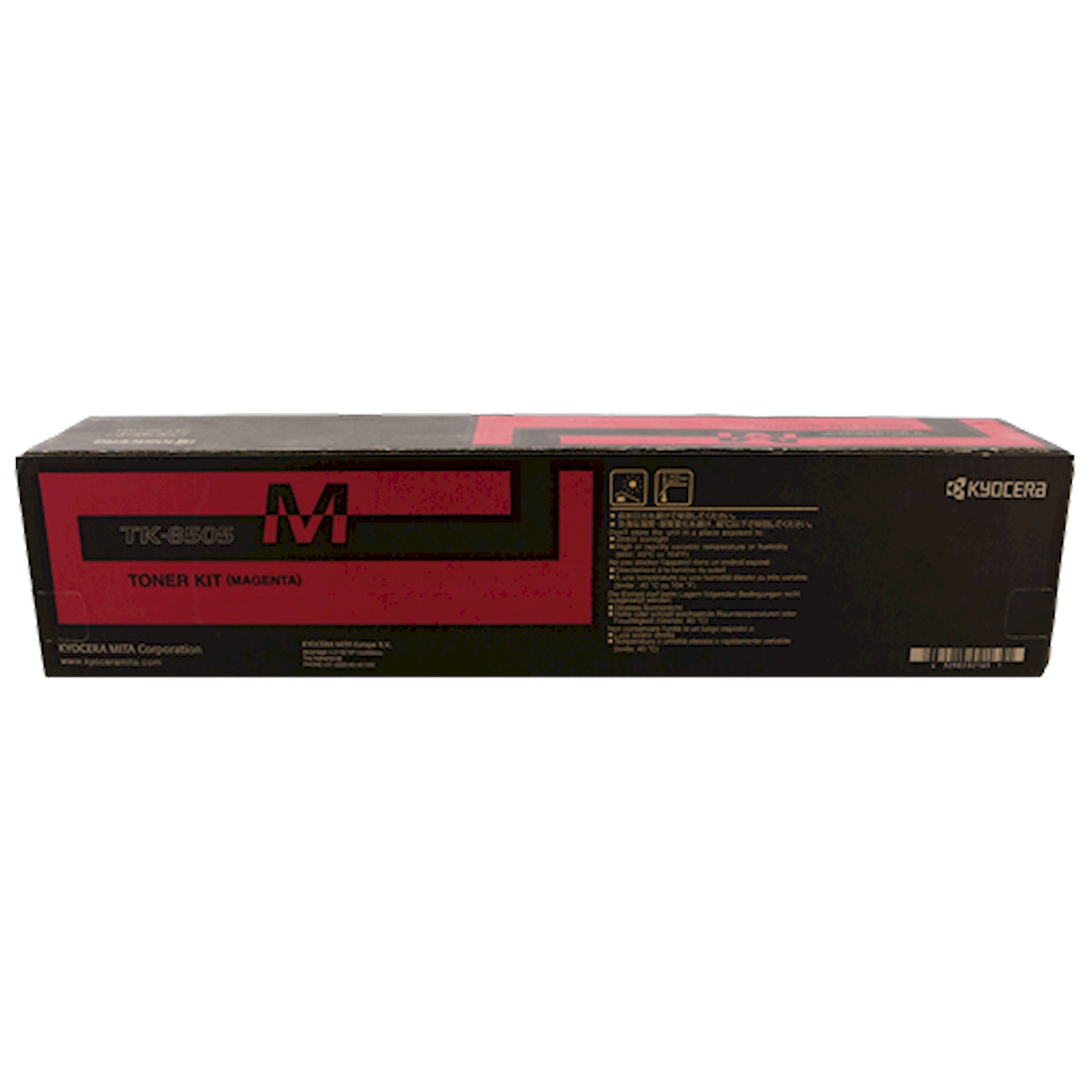 Toner Kyocera TK-8505M 1T02LCBNL0  - Originale - Magenta da 20.000 pagine per FS-C8600DN, FS-C8650DN, TASKalfa 3050ci, 3051ci, 3550ci, 3551ci, 4550, 4550ci, 4550cig, 4551ci, 4551cig, 5550ci, 5550cig, 5551ci
